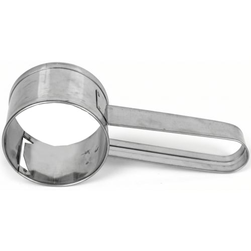 Raspador de Chocolate Inox 8x6cm Cód. 4013