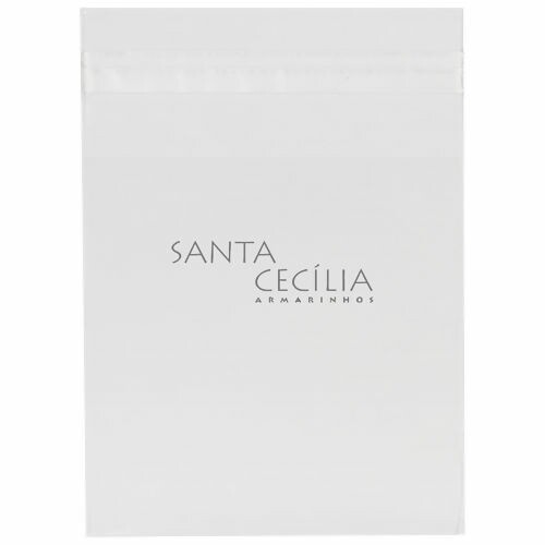 Saco de Celofane Transparente 50 unidades 8x8cm + Aba adesiva