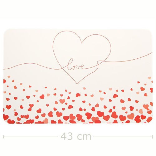 Jogo Americano PVC  43 x 28 cm
