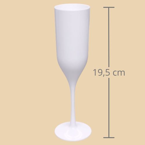 Taça de Champagne 180ml - Branca