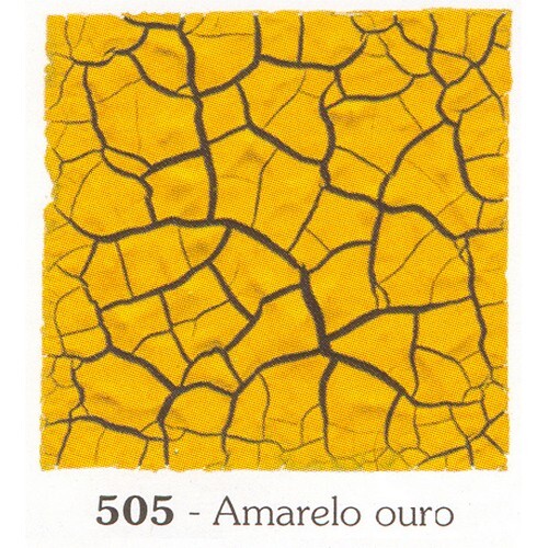 Tinta Craquelex 37ml. 505 Amarelo Ouro