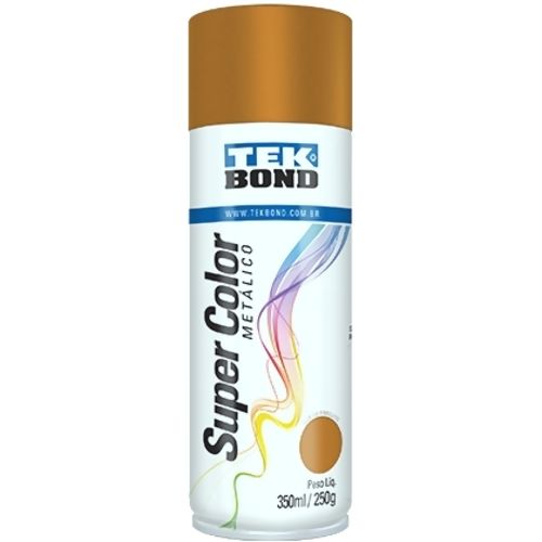 Spray Tekbond Metálico 350ml. - Ouro