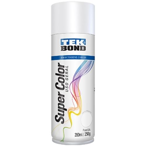 Spray Tekbond Uso Geral 350ml. - Branco Fosco