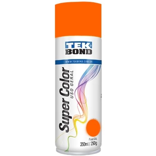 Spray Tekbond Uso Geral 350ml. - Laranja