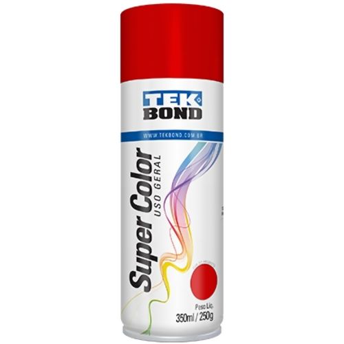 Spray Tekbond Uso Geral 350ml. - Vermelho