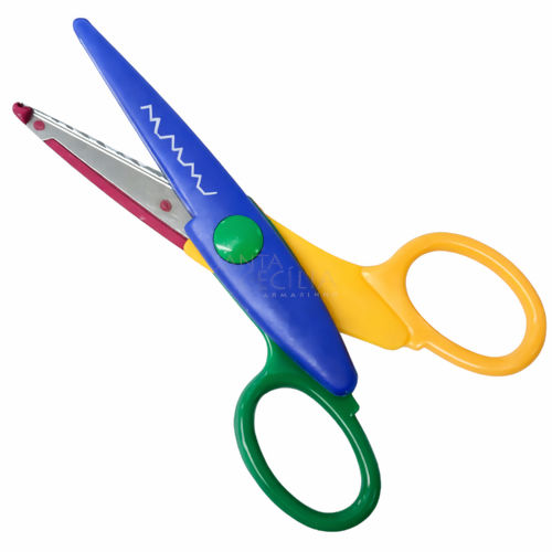 Tesoura de Picote Pontas Arredondadas - Ref. Ziper