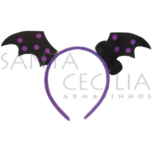 Tiara Asa de Morcego - Cores Diversas @ Armarinho Santa Cecília - 25 de  Março - Tiara Asa de Morcego - Cores Diversas