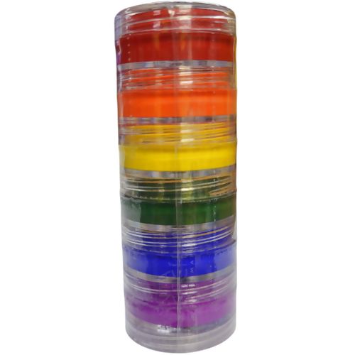 Kit Tinta Facial 6 Potes com 4 gramas Ref. 0516