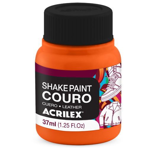 Tinta Shake Paint Couro - Acrilex