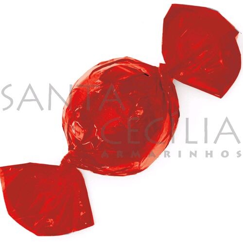 Embalagem para Trufas e Bombons - 14,5 x 15,5 cm - 100 unid. - Lisa Vermelho Ref. 027306