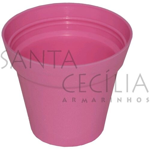 Vaso Plástico N°4 - Rosa 1 UNIDADE