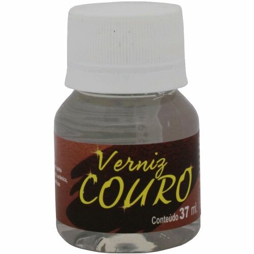 Verniz Couro 37ml - Glitter