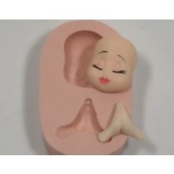 Molde de Silicone - Rosto de Anjo Ref. 061