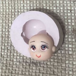Molde de Silicone - Rosto Médio Ref. 06