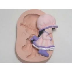 Molde de Silicone - Menina de Lado Ref. 075