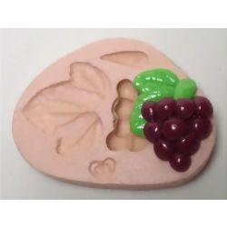Molde de Silicone - Uva Média Ref. 094