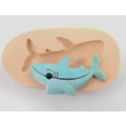 Molde de Silicone - Tubarão Médio Ref. 1014