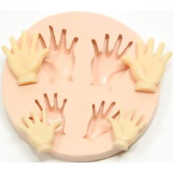 Molde de Silicone - 2 Mãos Ref. 109