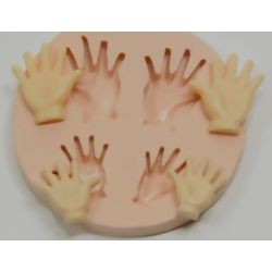 Molde de Silicone - Mãos Libras Ref. 109