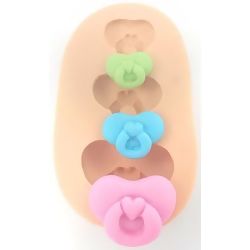 Molde de Silicone - Kit Chupeta Ref. 119