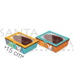 Caixa para Ovo de Colher 250gr 6 unid - 13003335 Compose Páscoa Cores