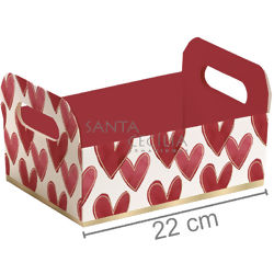 Caixote de Papel Cartão Lover M - Ref. 13004075