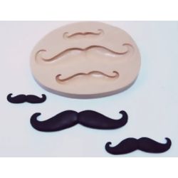 Molde de Silicone - Kit Bigodes Ref. 149