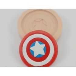 Molde de Silicone - Capitão América Ref. 165