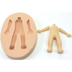 Molde de Silicone - Corpo Universal Médio Ref. 168