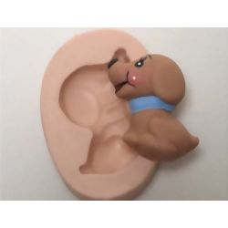 Molde de Silicone - Cachorro de Lado Ref. 181