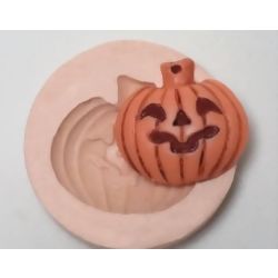 Molde de Silicone - Abóbora Pequena Halloween Ref. 187