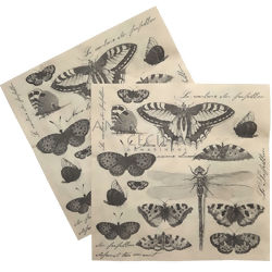 Guardanapo de Papel Decoupage 20 unid. Butterfly Collection 21685