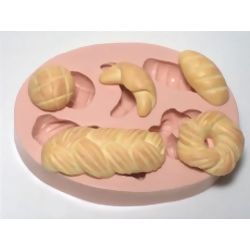 Molde de Silicone - Kit Pães Ref. 361