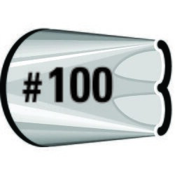 Bico de Confeitar Inox Wilton Pequeno - Babado 100
