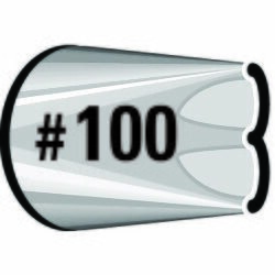 Bico de Confeitar Inox Wilton Pequeno - Babado 100