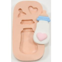 Molde de Silicone - Mamadeira Média Ref. 456
