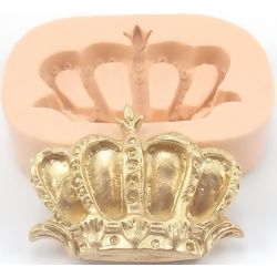 Molde de Silicone - Coroa Grande Ref. 464