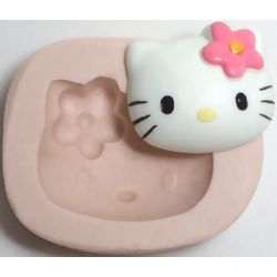 Molde de Silicone - Rosto Gatinha Ref. 539
