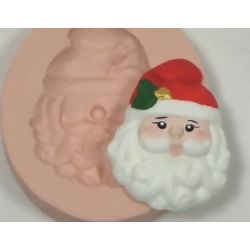 Molde de Silicone - Rosto Papai Noel Ref. 573