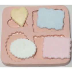 Molde de Silicone - Kit Placas Ref. 671
