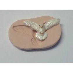 Molde de Silicone - Pombo Espirito Santo Pequeno Ref. 756
