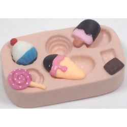 Molde de Silicone - Kit Docinhos Mini Ref. 918