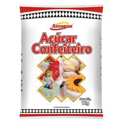 Açúcar de Confeiteiro 1kg. Arcólor