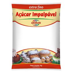 Açúcar Impalpável 1kg. Arcólor