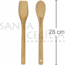 Colher em Bambu - 2 unidades - Ref CLA0601