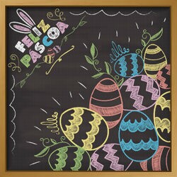 Express para Ovos de Páscoa - 39 x 39 cm - 350g a 500g - 25 unidades