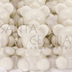 Sabonete Urso - 20 unid. - Branco