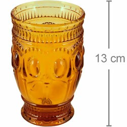 Taça em Vidro HR907 - Amarela