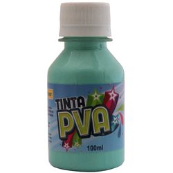 Tinta PVA 100ml Metálica Verde Esmeralda 120 - Glitter