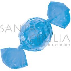 Embalagem para Trufas e Bombons - 14,5 x 15,5 cm - 100 unid. - Lisa Azul Claro Ref. 027311